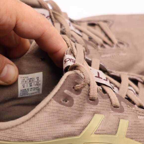 Asics  Novablast 5 Luxe Taupe Gray Men’s 9 Running Athletic Sneakers 1011C031 - Picture 3 of 10